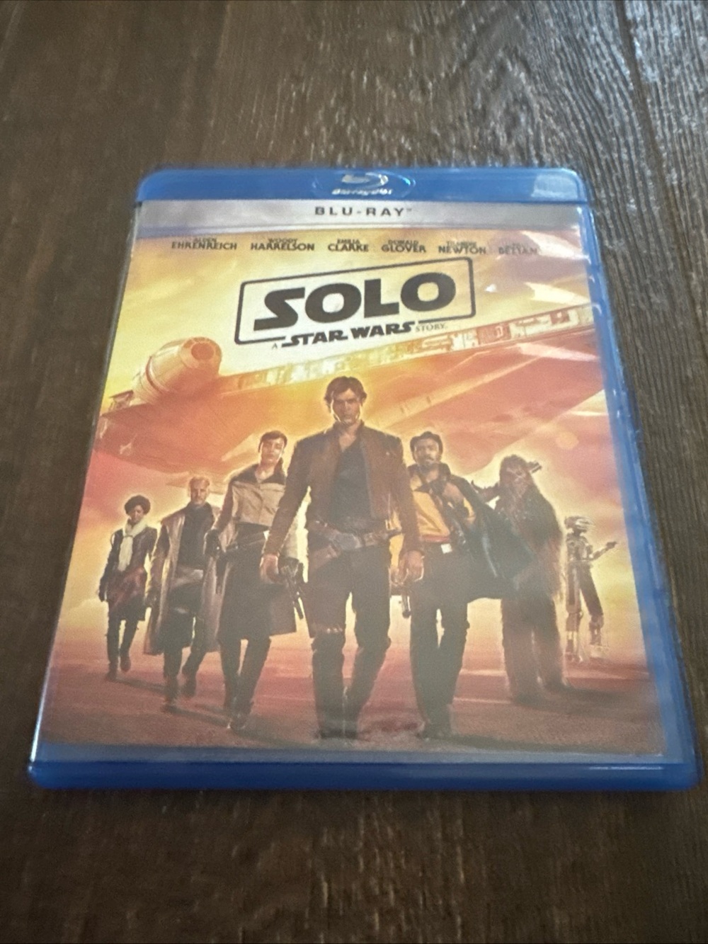 Disney Solo: A Star Wars Story Blu-ray - Blue Case